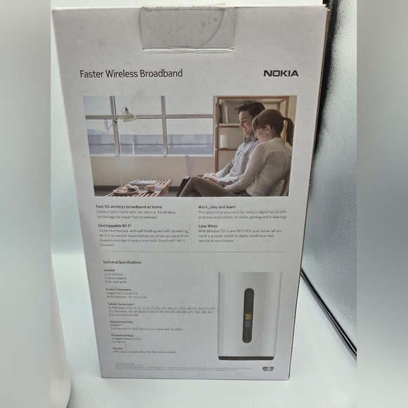 Nokia FastMile 5G Gateway 3.2 Wireless Broadband Router EUC - Picture 6 of 9